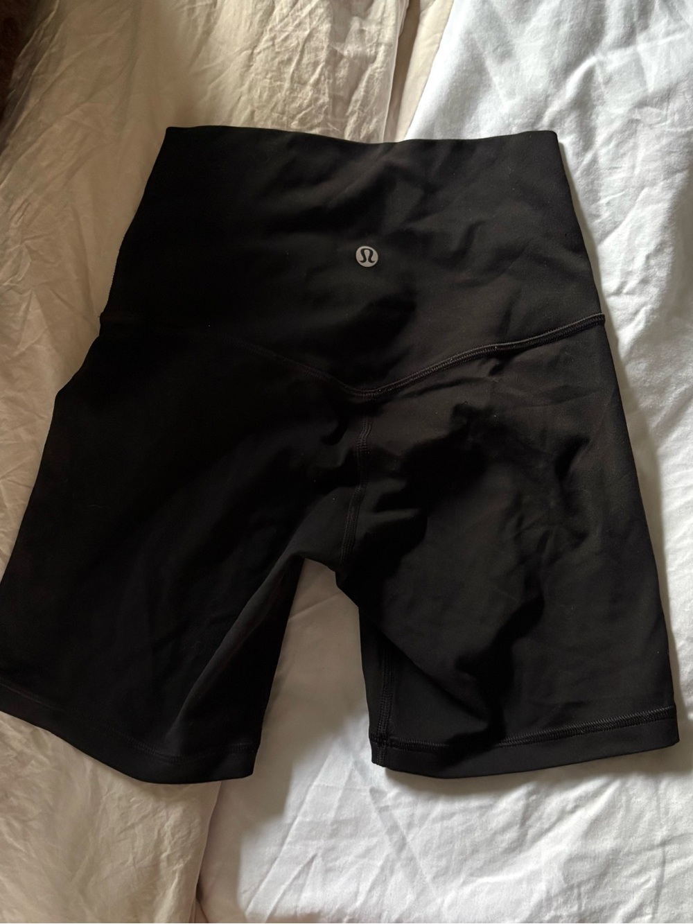 lululemon athletica Black High-Rise Bike Shorts